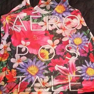 Aeropostale floral tank top